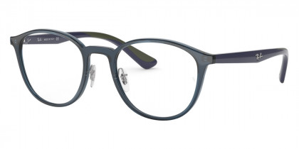 Color: Transparent Dark Blue (5796) - Ray-Ban RX7156579651