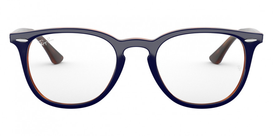 Color: Blue On Havana Red (5910) - Ray-Ban RX7159591050