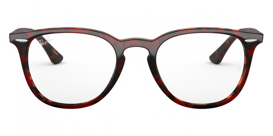 Color: Top Transparent Red on Havana Orange (5911) - Ray-Ban RX7159591150