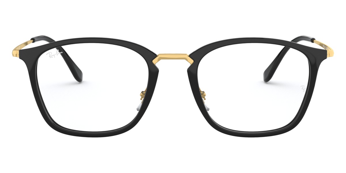 Ray Ban RX7164 2000 52 Black Eyeglasses
