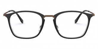 Color: Top Black on Transparent (5882) - Ray-Ban RX7164588250