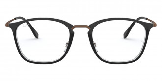 Color: Top Black on Transparent (5882) - Ray-Ban RX7164588250