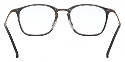 Color: Top Black on Transparent (5882) - Ray-Ban RX7164588252