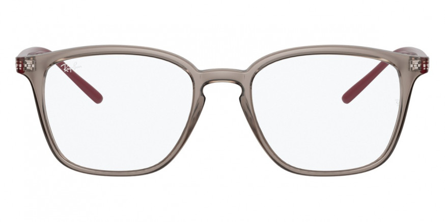 Color: Transparent Gray (8083) - Ray-Ban RX7185808350