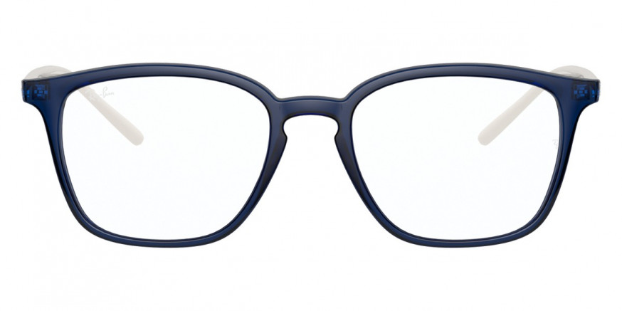 Color: Transparent Blue (8084) - Ray-Ban RX7185808452