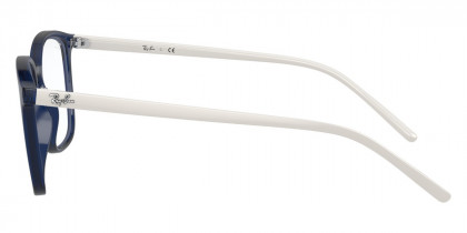 Color: Transparent Blue (8084) - Ray-Ban RX7185808452