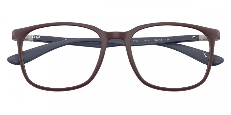 Color: Matte Dark Violet/Matte Dark Blue (8444) - Ray-Ban RX7199844452
