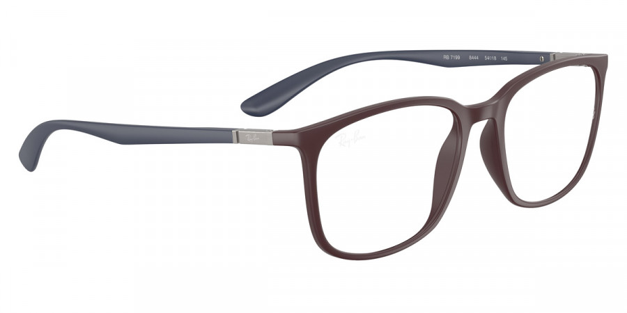 Color: Matte Dark Violet/Matte Dark Blue (8444) - Ray-Ban RX7199844452