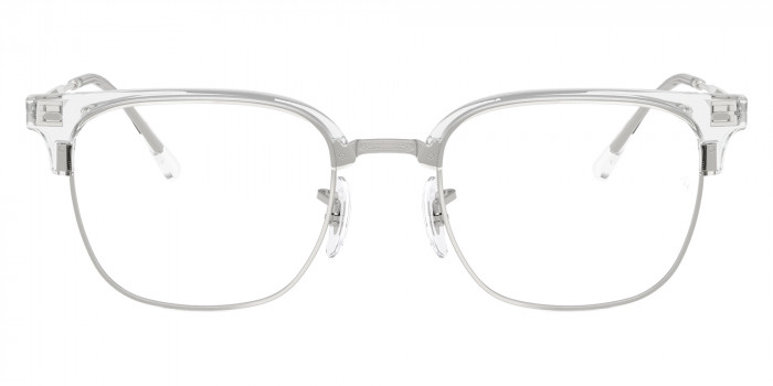 Ray-Ban™ RB7216 New Clubmaster 2001 51 - Transparent on Silver