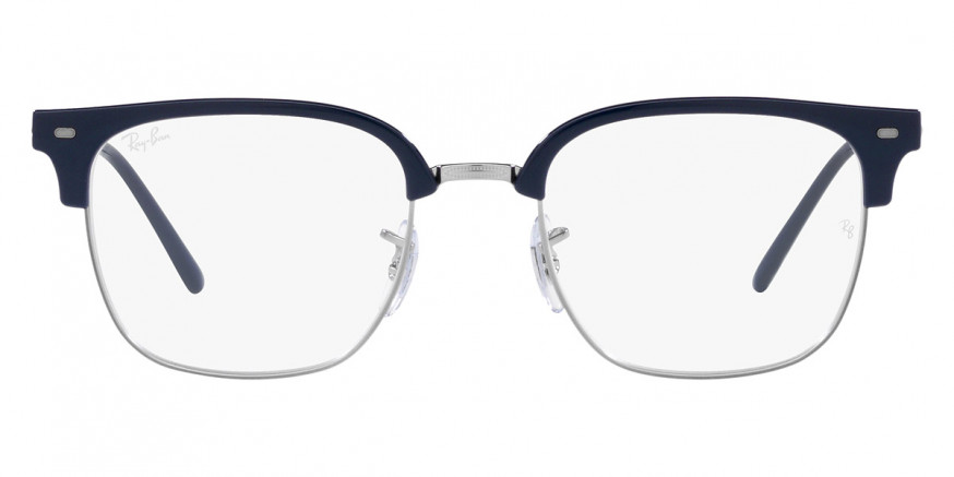 Ray-Ban™ New Clubmaster RX7216 8210 51 - Blue on Gunmetal