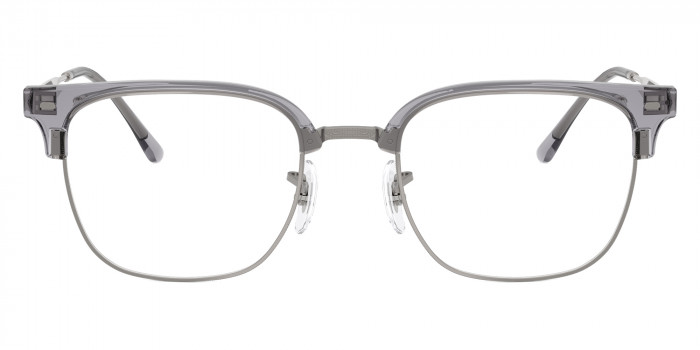 Ray-Ban™ RB7216 New Clubmaster 8470 51 - Gray on Gunmetal