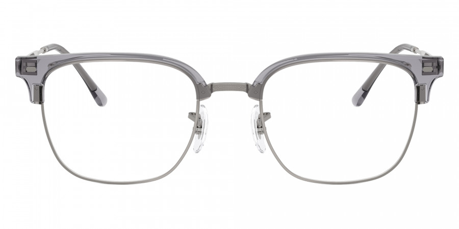 Ray-Ban™ RB7216 New Clubmaster 8470 51 - Gray on Gunmetal
