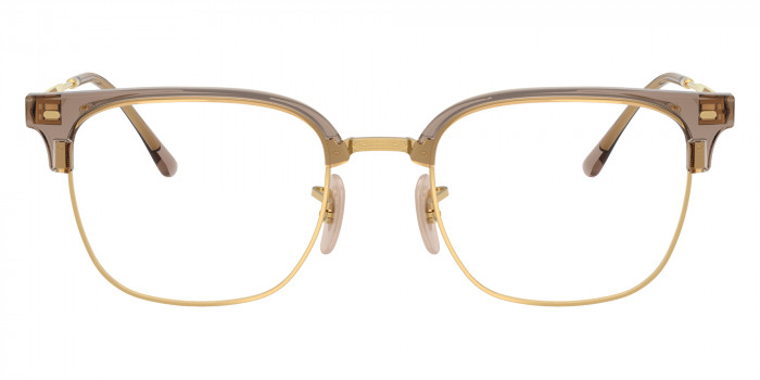 Ray-Ban™ RB7216 New Clubmaster 8471 51 - Beige on Gold