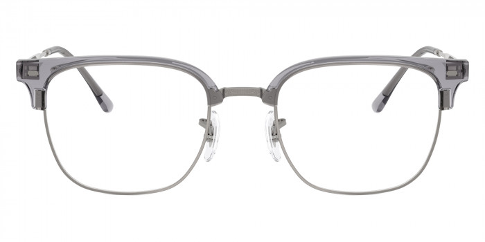 Ray-Ban™ RB7216F New Clubmaster 8470 53 - Gray on Gunmetal