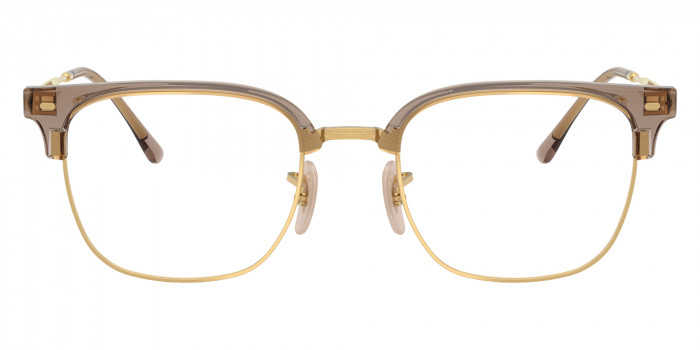 Ray-Ban™ RB7216F New Clubmaster 8471 53 - Beige on Gold