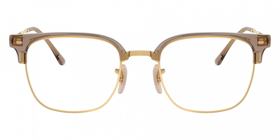 Ray-Ban™ RB7216F New Clubmaster 8471 53 - Beige on Gold