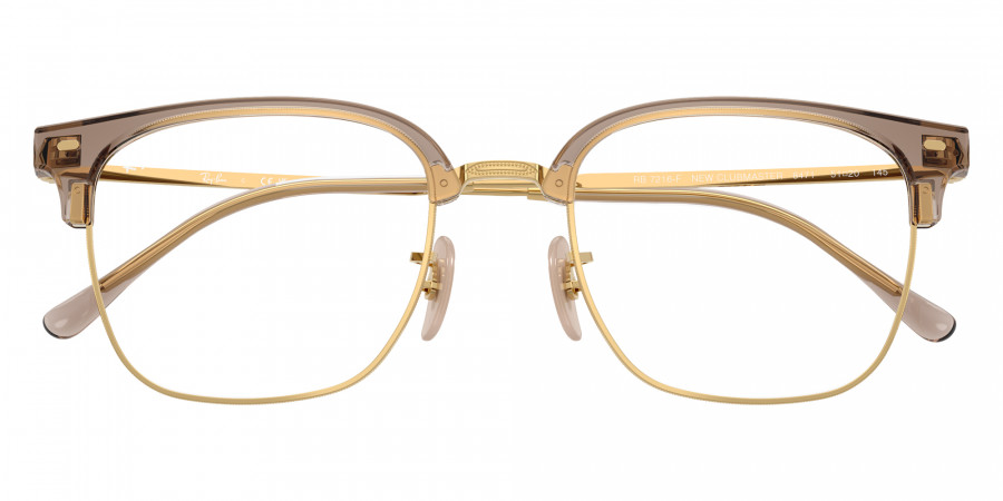 Color: Beige on Gold (8471) - Ray-Ban RX7216F847153