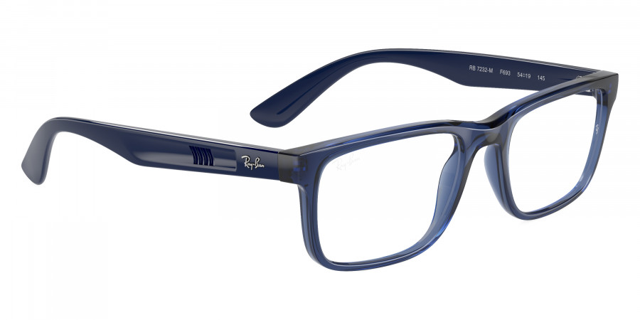 Color: Transparent Blue (F693) - Ray-Ban RX7232MF69354