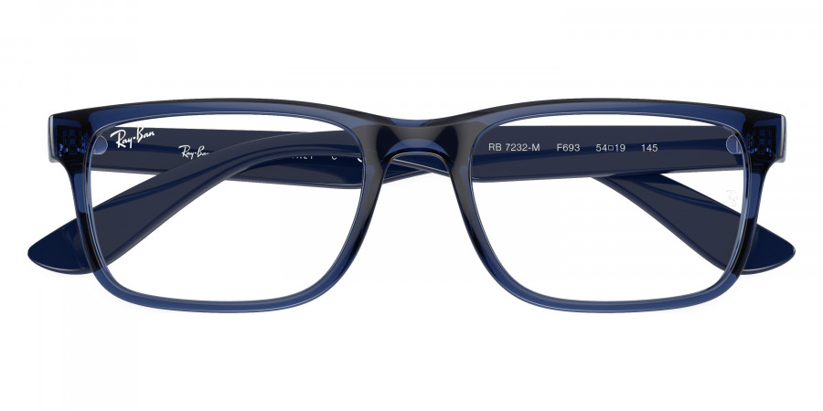 Color: Transparent Blue (F693) - Ray-Ban RX7232MF69354