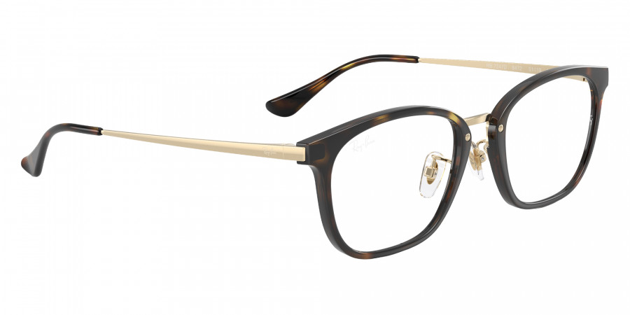 Color: Havana on Pale Gold (8472) - Ray-Ban RX7247D847251