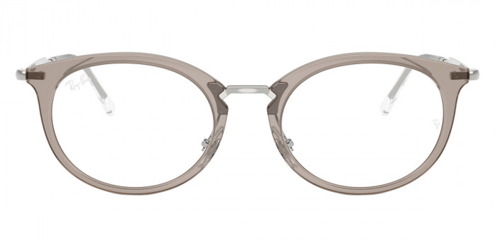 Ray-Ban™ RX7255 8125 51 - Transparent Gray/Silver