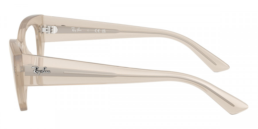 Color: Shiny Cloudy Warm White (8433) - Ray-Ban RX7330843349