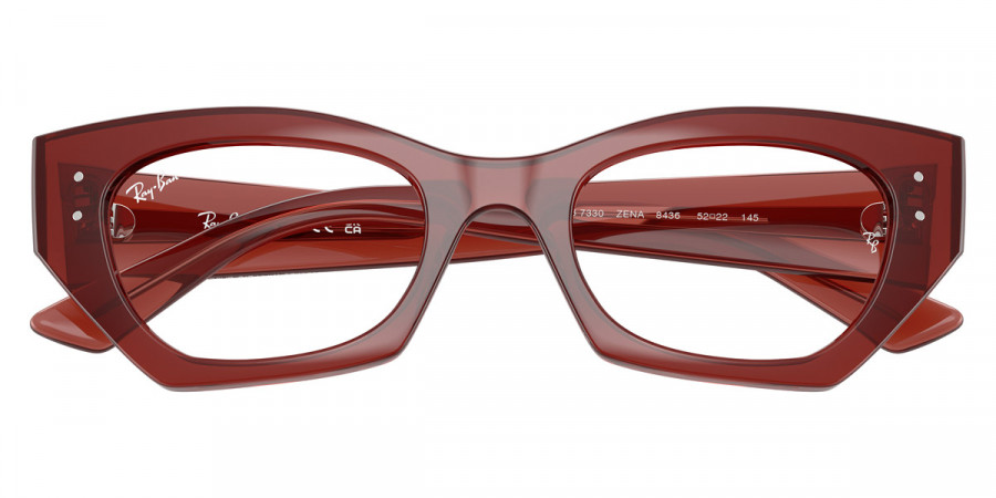 Color: Shiny Rusty Brown (8436) - Ray-Ban RX7330843649