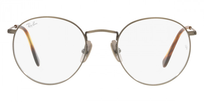 Ray-Ban™ Round RX8247V 1223 50 - Demigloss Gunmetal