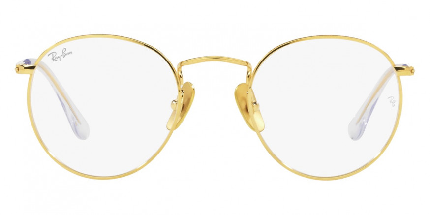 Ray-Ban™ Round RX8247V 1225 50 - Legend Gold