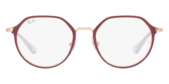 Ray-Ban™ RY1058 4077 47 - Matte Bordeaux on Rose Gold