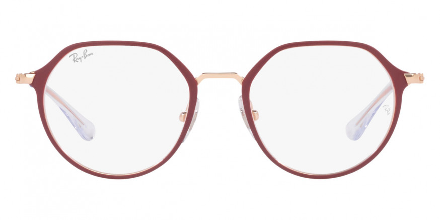 Ray-Ban™ RY1058 4077 47 - Matte Bordeaux on Rose Gold