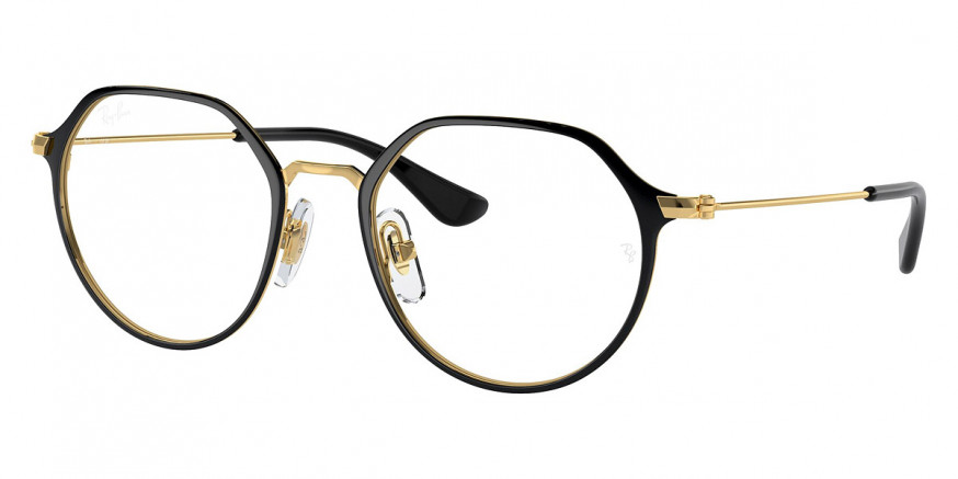 Ray-Ban™ RY1058 4086 47 - Black on Gold