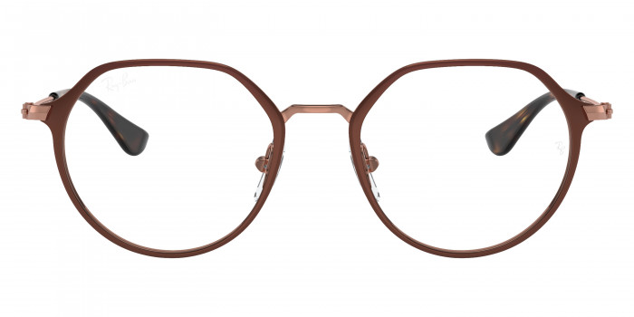 Ray-Ban™ RY1058 4092 47 - Brown on Rose Gold