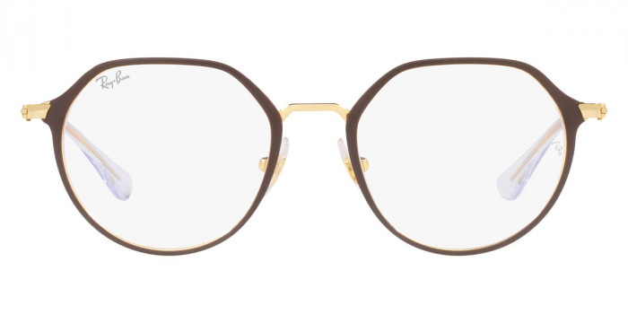 Ray-Ban™ RY1058F 4078 49 - Brown on Gold