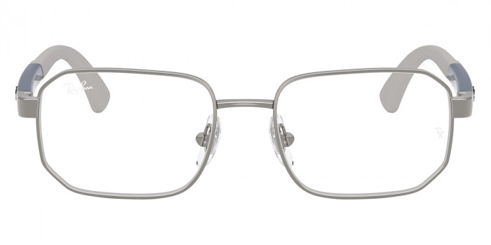 Ray-Ban™ RY1060 4008 46 - Gunmetal/Blue on Rubber Gray