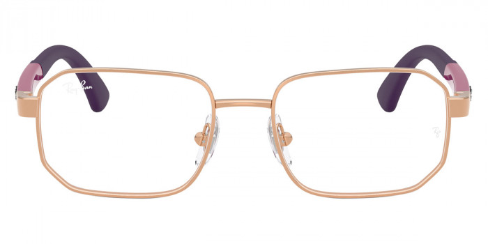 Ray-Ban™ RY1060 4089 46 - Rosegold/Fuchsia on Rubber Violet