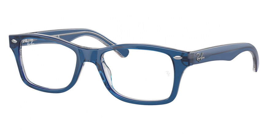 Ray-Ban™ RY1531 3959 48 - Top Dark Blue and Brown and Light Gray