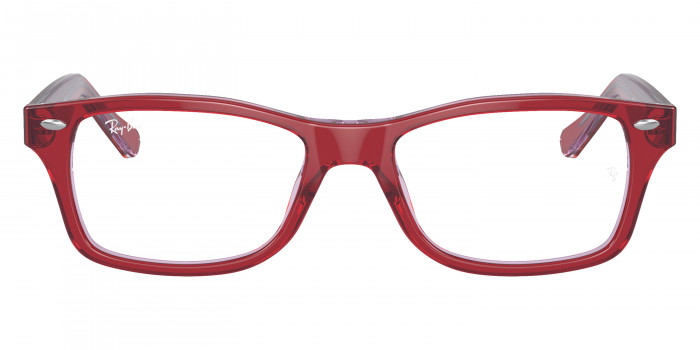 Ray-Ban™ RY1531 3960 48 - Top Red and Orange and Light Purple