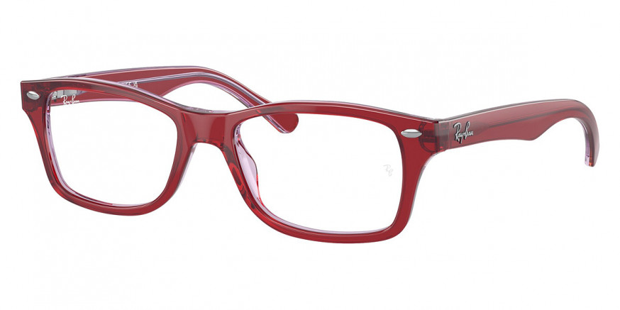 Ray-Ban™ RY1531 3960 48 - Top Red and Orange and Light Purple
