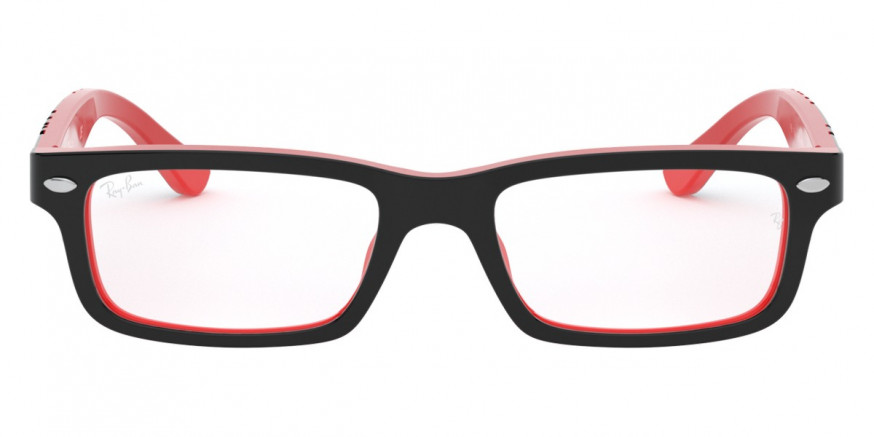 Ray-Ban™ RY1535 3573 48 - Black On Red