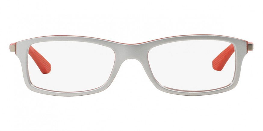 Ray-Ban™ RY1546 3632 48 - Top Metallic Silver on Red