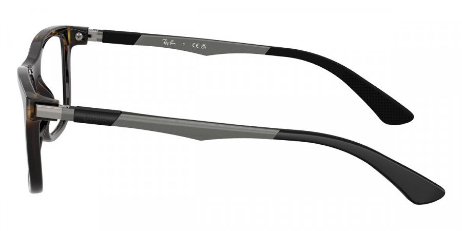 Color: Havana/Gunmetal/Rubber Black (7500) - Ray-Ban RY1549750048