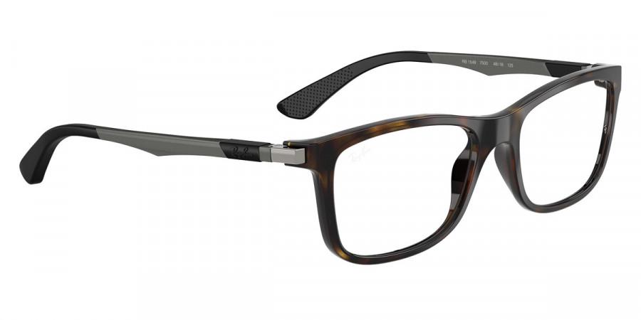 Color: Havana/Gunmetal/Rubber Black (7500) - Ray-Ban RY1549750048