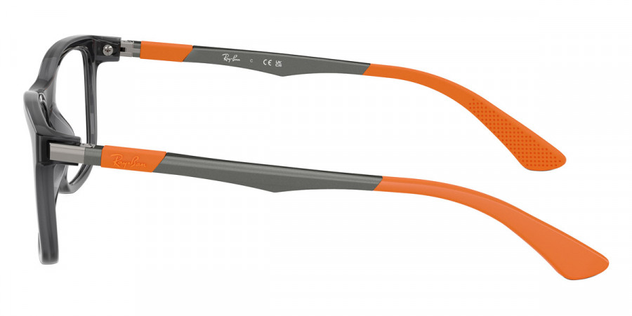 Color: Gray/Gunmetal/Rubber Orange (7503) - Ray-Ban RY1549750348