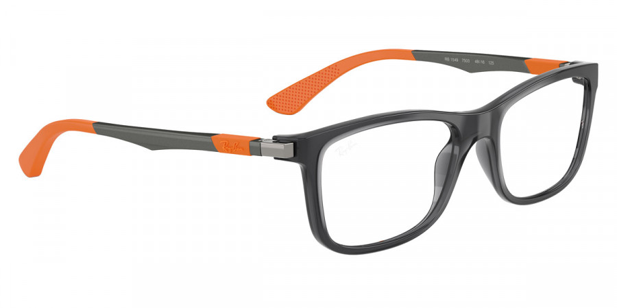 Color: Gray/Gunmetal/Rubber Orange (7503) - Ray-Ban RY1549750348