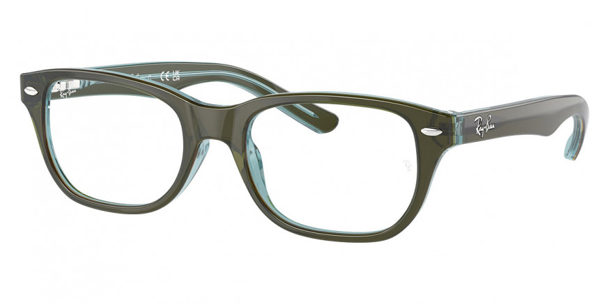 Ray-Ban™ RY1555 3946 46 - Top Green and Orange and Light Blue
