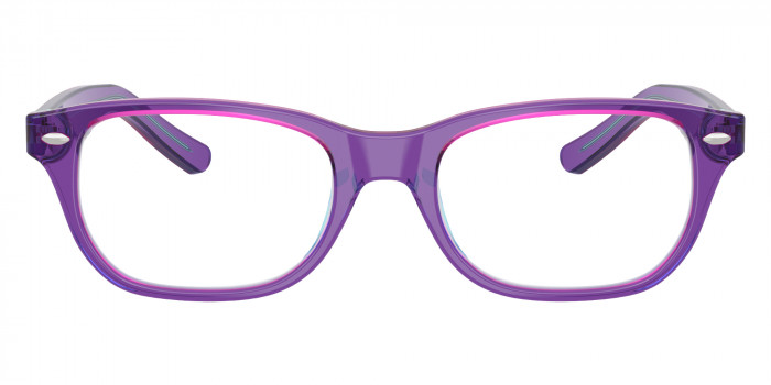 Ray-Ban™ RB1555 3997 46 - Transparent Violet and Light Blue