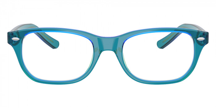 Ray-Ban™ RB1555F 3996 48 - Transparent Blue and Green