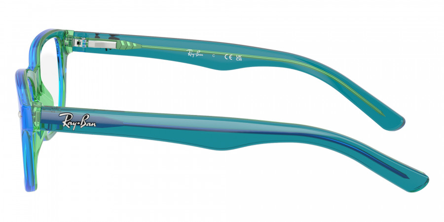 Color: Transparent Blue and Green (3996) - Ray-Ban RY1555F399648