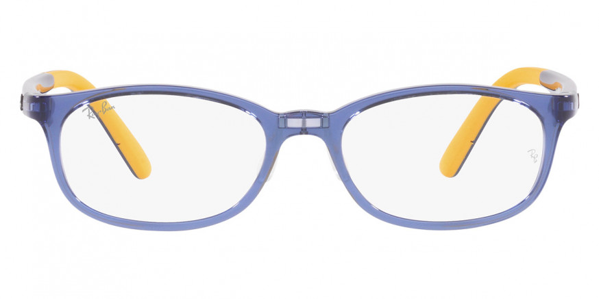 Ray-Ban™ RY1613D 3907 49 - Transparent Blue on Rubber Yellow
